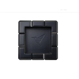 Colibri Heritage Cube Charcoal szivar hamutartó - Fekete színű