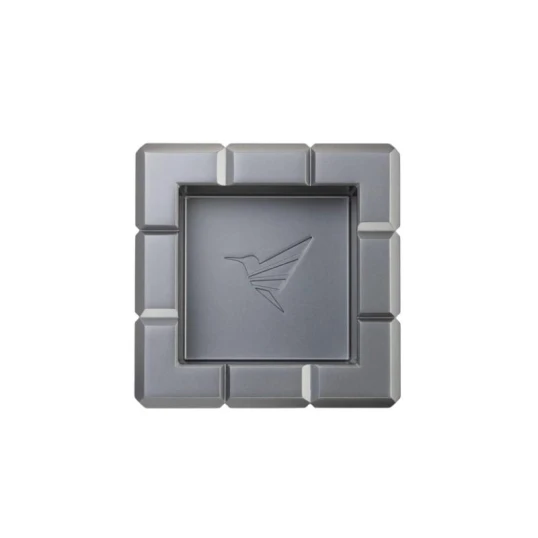 Colibri Heritage Cube Charcoal szivar hamutartó - Szürke színű - Hamuzó