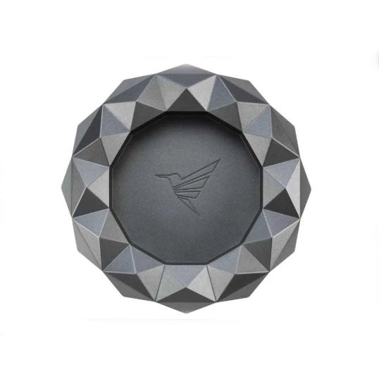 Colibri Quasar kerek szivar hamutál – gunmetal (sötétszürke) - Hamuzó