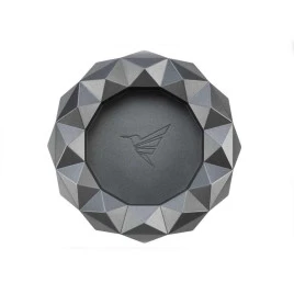 Colibri Quasar kerek szivar hamutál – gunmetal (sötétszürke)