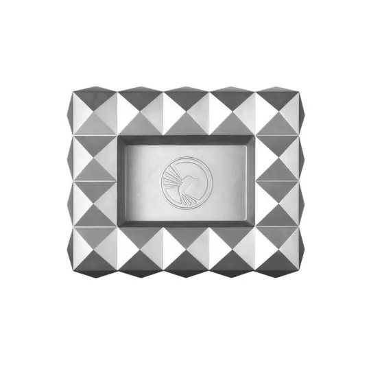 Colibri Quasar Silver, nagy méretü szivar hamuzó 6 szivar számára - ezüst