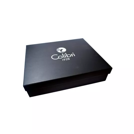 Colibri Quasar Gunmetal, nagy méretü szivar hamuzó 6 szivar számára - sötétszürke