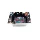 S.T. Dupont szivar hamutál Skull & Flowers mintával, 2 szál szivar számára- fekete