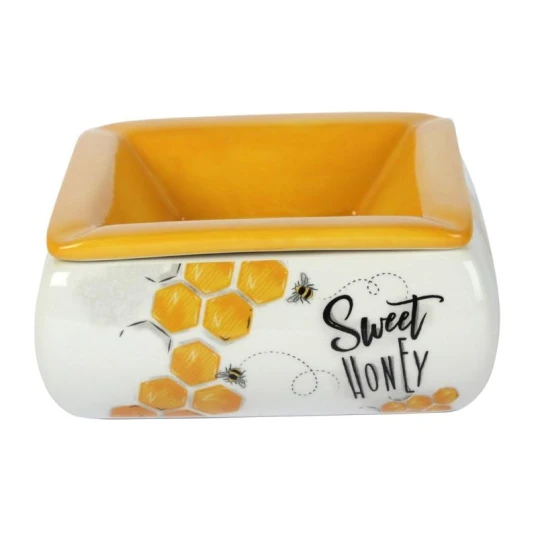 Közepes méretű kerámia hamutartó - Sweet honey felirattal - Nemzeti Dohányboltok és szivar szaküzletek számára