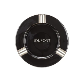 S.T. Dupont XL szivar hamutartó - fekete, ezüst színű
