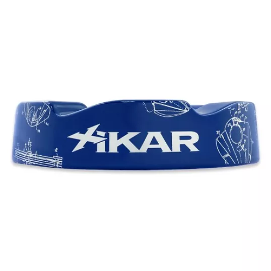 Xikar Wave mintás kerámia szivar hamutartó 6 szivar - kék