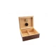 Faro humidor 20-25 szál szivar részére, cédrusfa belső rész, párásítóval, hygrométerrel, barna színű