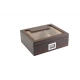 Faro humidor szett 30-40 szál szivar részére, cédrusfa belső, párásítóval, digitális hygrométerrel, dupla pengés szivarvágóval, szivar hamutartóval - Szivaros ajándék szettek