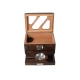 Elegáns szivar doboz 35-40 szál szivar, cédrusfa humidor külső digitális hygrométer és párosítóval + szivaros szett - Humidor 20-40 szál szivarnak