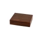 Sötét diófa hatású humidor kb. 20 szivar számára - Humidor 20-40 szál szivarnak