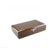 Faro humidor 60 szál szivar részére, cédrusfa belső, párásítóval, digitális hygrométerrel, kulccsal, mahagóni színű - Nemzeti Dohányboltok és szivar szaküzletek számára