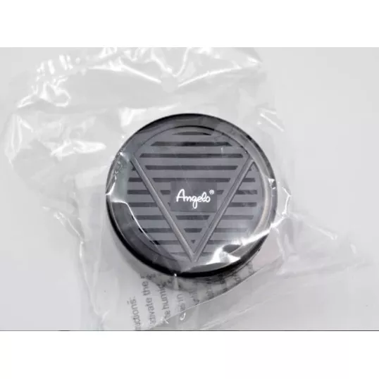 Angelo humidor 50-75 szál szivar részére, barna színű, cédrusfa belső, üvegtető, párásító, digitális hygrométer