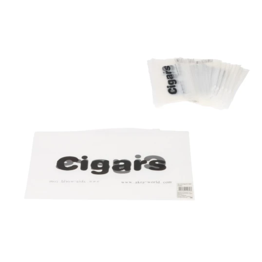 Cigars frissen tartó szivar tároló tasak 4-5 szál szivar részére - 25 x 16 cm - Humidor 5-20 szál szivarnak
