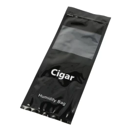 CIGAR humidor párásító tasak 3 szál szivarhoz – 24 × 9 cm