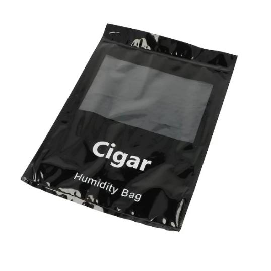 CIGAR humidor párásító tasak kb. 10 szál szivarhoz – 28 × 20 cm - Humidor 5-20 szál szivarnak