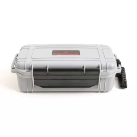 Firebird közepes méretű utazó humidor 10 szál szivar részére - ezüst