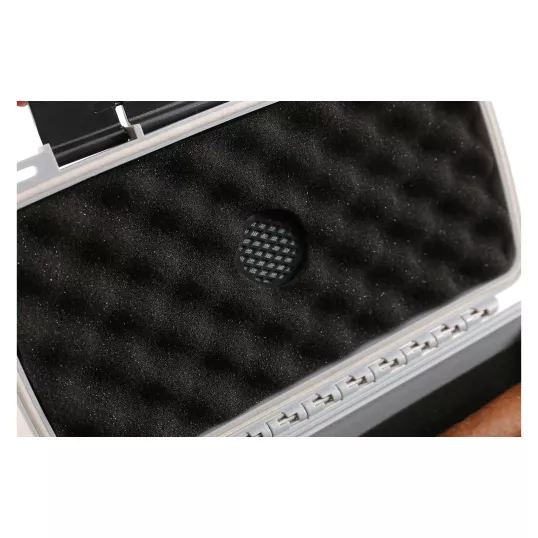 Firebird közepes méretű utazó humidor 10 szál szivar részére - ezüst