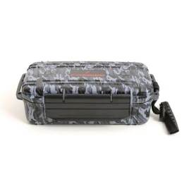 Firebird közepes méretű utazó humidor 10 szál szivar részére - szürke terep mintás