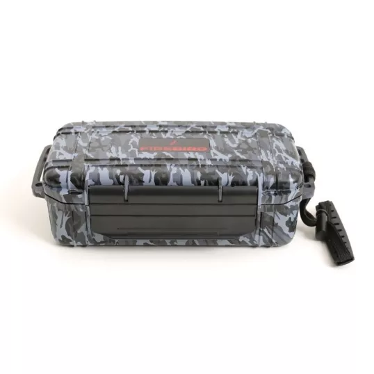 Firebird közepes méretű utazó humidor 10 szál szivar részére - szürke terep mintás