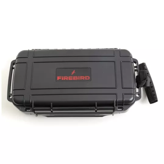Firebird közepes méretű utazó humidor 10 szál szivar részére -fekete 