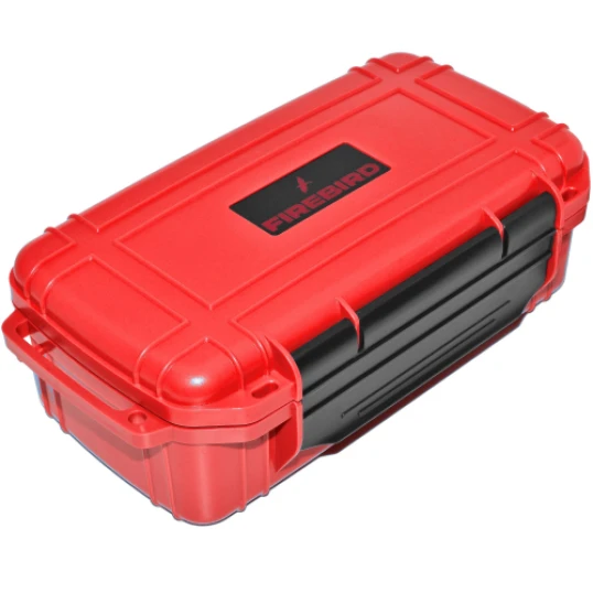 Firebird közepes méretű utazó humidor 10 szál szivar részére - piros - Humidor 5-20 szál szivarnak