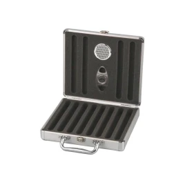Padonio utazó humidor 12 szivar részére párásítóval és ajándék szivarvágóval – gyémánt mintás - OUTLET