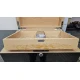 Angelo carbon borítású humidor, magasfényű kivitelben, párásítóval és hygrométerrel – akár 100–120 db Corona méretű szivar tárolására - OUTLET-1