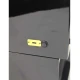 Faro humidor szekrény 100 szál szivar részére, spanyol cédrusfa belsővel, digitális hygrométerrel, LED világítással, üvegajtóval