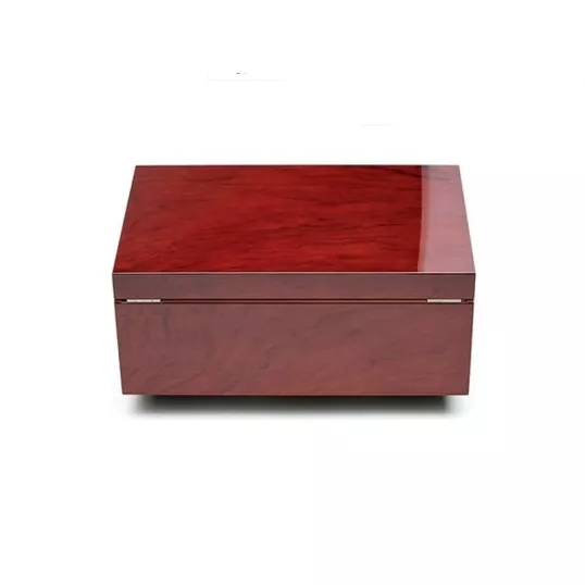 Adorini Santiago Deluxe humidor – vöröses cseresznyefa mintás lakkozott kivitel, 150 szál szivar részére