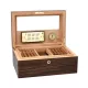Adorini Vittoria Grande Deluxe Humidor spanyol cédrusfa belsővel, kivehető tálcával, akár 150 szál szivar részére