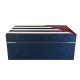 Adorini Cuba Te Amo Grande Deluxe humidor kubai zászló mintával – akár 150 szál szivar részére - Humidor 80-150 szál szivarnak