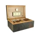 Adorini Stone Humidor Large Deluxe szivardoboz, színes kő borítással-150 szál szivar részére