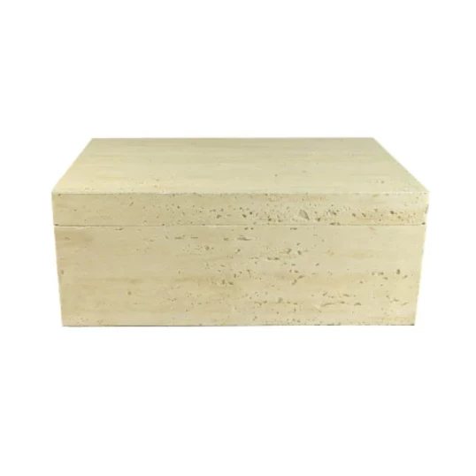 Adorini  "Concrete" Grande Deluxe, matt bézs színű Humidor szivardoboz, beton felületű - 150 szál szivar részére
