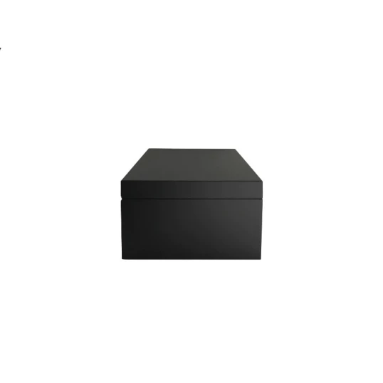 Adorini Torino Grande Deluxe humidor – fekete, nagy méretű szivardoboz, 125 szál szivar részére
