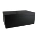Adorini Torino Grande Deluxe humidor – fekete, nagy méretű szivardoboz, 125 szál szivar részére