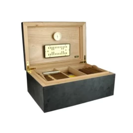 Adorini Black Slate Grande Deluxe humidor – természetes pala borítással, 150 szál szivar részére