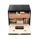 Adorini Habana Deluxe fekete lakkozott humidor szekrény – 500 szál szivar részére