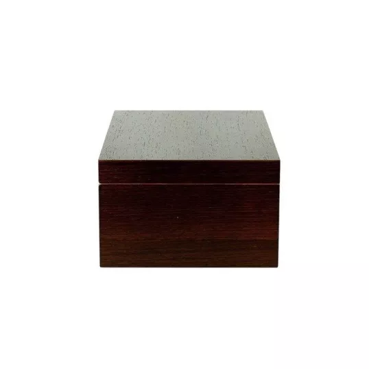 Adorini Matera Deluxe Humidor sötét barna színű diófa borítással és kivehető tálcával - 150 szál szivar részére