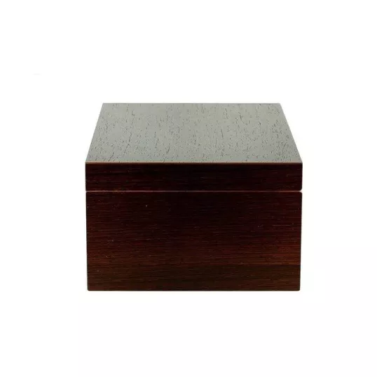 Adorini Matera Deluxe Humidor sötét barna színű diófa borítással és kivehető tálcával - 150 szál szivar részére