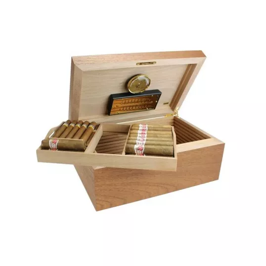 Adorini Cedro L Deluxe humidor spanyol cédrusfából – akár 150 szál szivar részére - Humidor 80-150 szál szivarnak