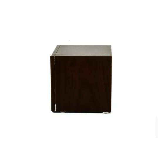 Adorini Chianti-M Deluxe humidor diófa / alumínium – fiókos szivarszekrény, üvegajtóval, 125 szál szivar részére