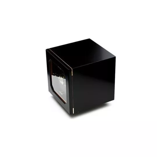 Adorini Chianti-M Deluxe humidor – matt fekete fiókos szivar szekrény üvegajtóval, 125 szál szivarhoz - Humidor 80-150 szál szivarnak
