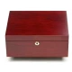 Adorini Triest Deluxe humidor – paliszander mintás lakkozott kivitel, 75 szál szivar részére - Humidor 40-80 szál szivarnak