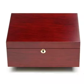 Adorini Triest Deluxe humidor – paliszander mintás lakkozott kivitel, 75 szál szivar részére