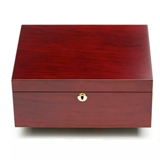 Adorini Triest Deluxe humidor – paliszander mintás lakkozott kivitel, 75 szál szivar részére