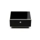 Adorini Milan Deluxe humidor, fényes fekete lakkozott felülettel, spanyol cédrusfa belsővel, 75 szál szivar részére