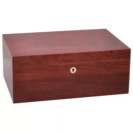 Adorini Triest Grande Deluxe humidor – paliszander mintás lakkozott kivitel, 150 szál szivar részére