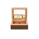 Adorini Vittoria M Deluxe humidor – makassar / ébenfa mintás kivitel, 70 szál szivar részére