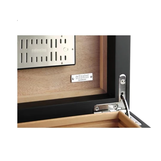Adorini Torino Medium Deluxe Humidor spanyol cédrusfából 75 szál szivar részére - közepes méretű