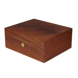 Adorini Siena mahagóni Medium Deluxe humidor – 75 szálas, spanyol cédrus belsővel